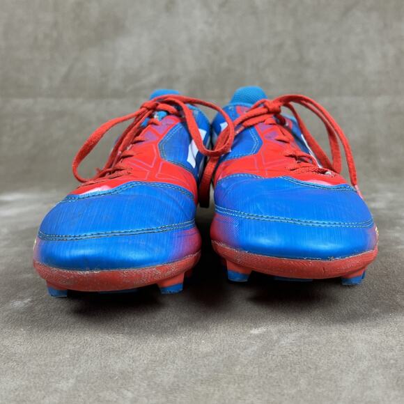 ADIDAS F-50 Boys 5.5 ~Traxion Soccer Cleats Red Blue - V24800 - Picture 6 of 14